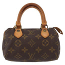 LOUIS VUITTON Monogram Mini Speedy Hand Bag M41534 LV Auth ar13788-13