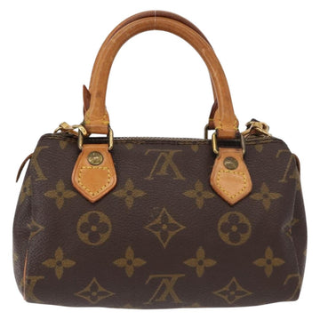 LOUIS VUITTON Monogram Mini Speedy Hand Bag M41534 LV Auth ar13788 - 0