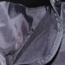 CHANEL Sports Line COCO Mark Shoulder Bag Nylon Ivory Black CC Auth ar13792-24