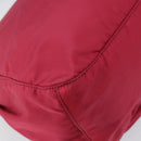 PRADA Shoulder Bag Nylon Pink Silver Auth ar13793-17