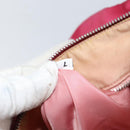PRADA Shoulder Bag Nylon Pink Silver Auth ar13793-12