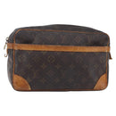 LOUIS VUITTON Monogram Compiegne 28 Clutch Bag M51845 LV Auth ar13794-1