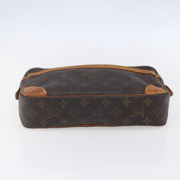 LOUIS VUITTON Monogram Compiegne 28 Clutch Bag M51845 LV Auth ar13794