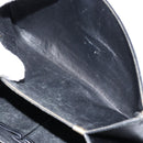 CELINE Horse Carriage Shoulder Bag Leather Black Gold Auth ar13797-12