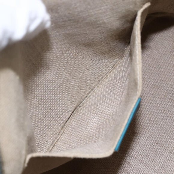 GUCCI GG Canvas Guccissima Bag Leather 2way Outlet Blue 449654 Auth ar13799