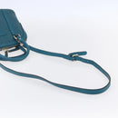 GUCCI GG Canvas Guccissima Bag Leather 2way Outlet Blue 449654 Auth ar13799-9