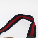 GUCCI Bamboo Sherry Line Nim Fair Bag Leather 2way Black 459076 Auth ar13801-10