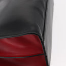 GUCCI Bamboo Sherry Line Nim Fair Bag Leather 2way Black 459076 Auth ar13801-12