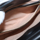 GUCCI Bamboo Sherry Line Nim Fair Bag Leather 2way Black 459076 Auth ar13801-25