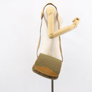 GUCCI GG Canvas Shoulder Bag Beige Gold Auth ar13804-24