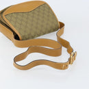 GUCCI GG Canvas Shoulder Bag Beige Gold Auth ar13804-7