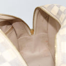 LOUIS VUITTON Damier Azur Trousse Toilette Cosmetic Pouch N41420 LV Auth ar13805-17