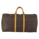 LOUIS VUITTON Monogram Keepall 60 Boston Bag M41422 LV Auth ar13806-2