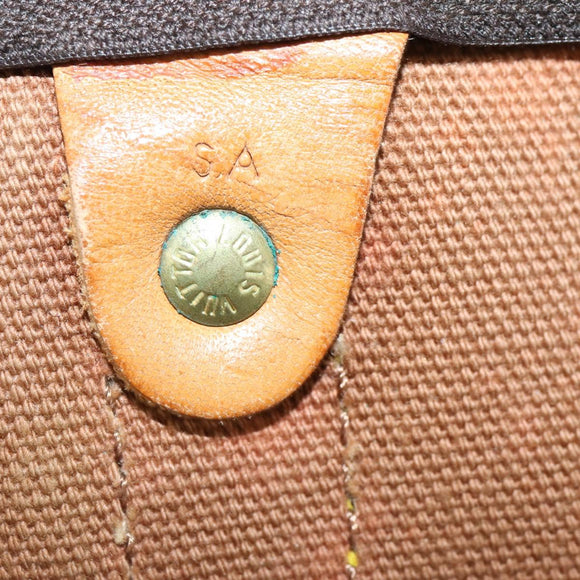 LOUIS VUITTON Monogram Keepall 60 Boston Bag M41422 LV Auth ar13806