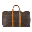 LOUIS VUITTON Monogram Keepall 50 Boston Bag M41426 LV Auth ar13807-3