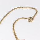 GUCCI Sylvie Sherry Line Chain Shoulder Bag Leather Red Gold 431666 Auth ar13813-8