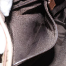 GUCCI GG Canvas Tote Bag Beige Silver 019 0402 Auth ar13814-22