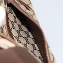 GUCCI GG Canvas Tote Bag Beige Silver 019 0402 Auth ar13814-24