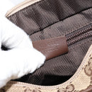 GUCCI GG Canvas Tote Bag Beige Silver 019 0402 Auth ar13814-12