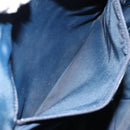 Christian Dior Trotter Canvas Shoulder Bag Navy Silver Auth ar13815-20