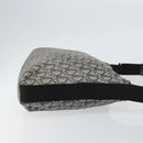 Christian Dior Trotter Canvas Schultertasche Marine Silber Auth ar13815-3