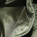 Christian Dior Trotter Canvas Schoudertas Groen Zilver Auth ar13816-21