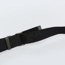 Christian Dior Trotter Canvas Schoudertas Groen Zilver Auth ar13816-8