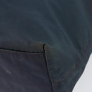 PRADA Tote Bag Nylon Navy Silver Auth ar13817-9