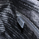 PRADA Tote Bag Nylon Navy Silver Auth ar13817-22