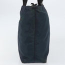 PRADA Tote Bag Nylon Navy Silver Auth ar13817-3