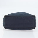 PRADA Tote Bag Nylon Navy Silver Auth ar13817-5