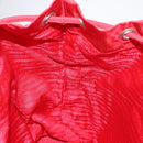 PRADA Backpack Nylon Red Silver Auth ar13819-25