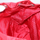 PRADA Backpack Nylon Red Silver Auth ar13819-26