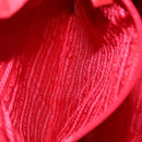 PRADA Backpack Nylon Red Silver Auth ar13819-28