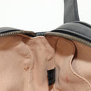 GUCCI GG Marmont Waist Bag Leather Black Gold 476434 Auth ar13822A-22