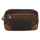 LOUIS VUITTON Monogram Marly Dragonne GM Clutch Bag M51825 LV Auth ar13824-13