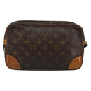 LOUIS VUITTON Monogram Marly Dragonne GM Clutch Bag M51825 LV Auth ar13824-2