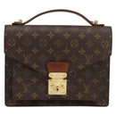 LOUIS VUITTON Monogram Monceau 28 Hand Bag M51185 LV Auth ar13826-13