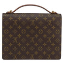 LOUIS VUITTON Monogram Monceau 28 Hand Bag M51185 LV Auth ar13826-2