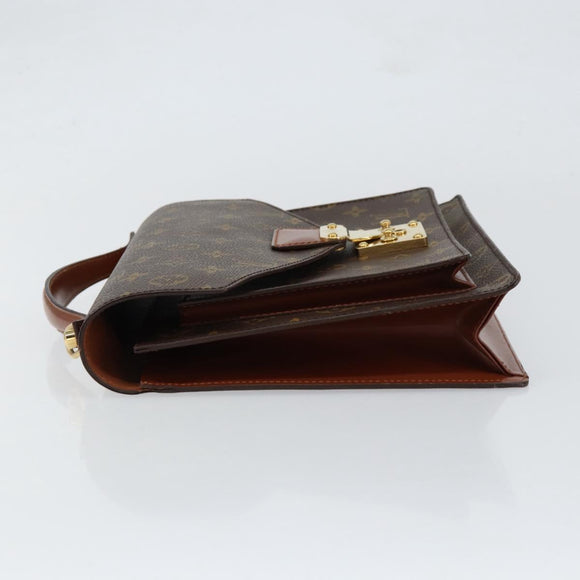 LOUIS VUITTON Monogram Monceau 28 Hand Bag M51185 LV Auth ar13826