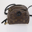 LOUIS VUITTON Monogram Palm Springs MINI Backpack M44873 LV Auth ar13828-5