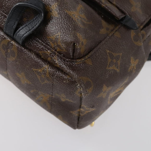 LOUIS VUITTON Monogram Palm Springs MINI Backpack M44873 LV Auth ar13828