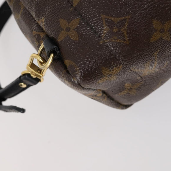 LOUIS VUITTON Monogram Palm Springs MINI Backpack M44873 LV Auth ar13828