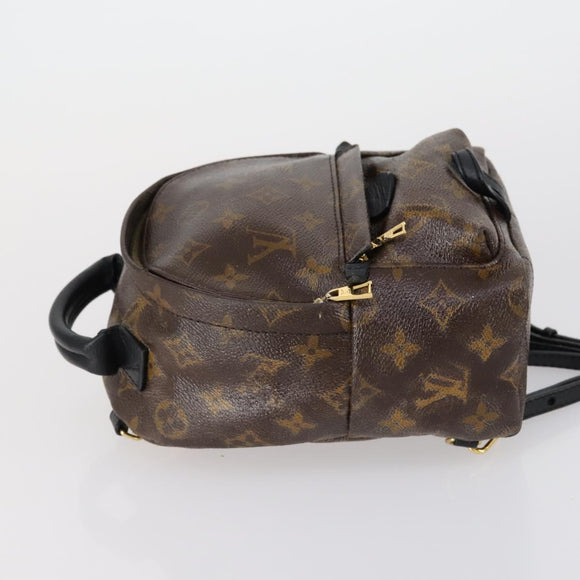 LOUIS VUITTON Monogram Palm Springs MINI Backpack M44873 LV Auth ar13828