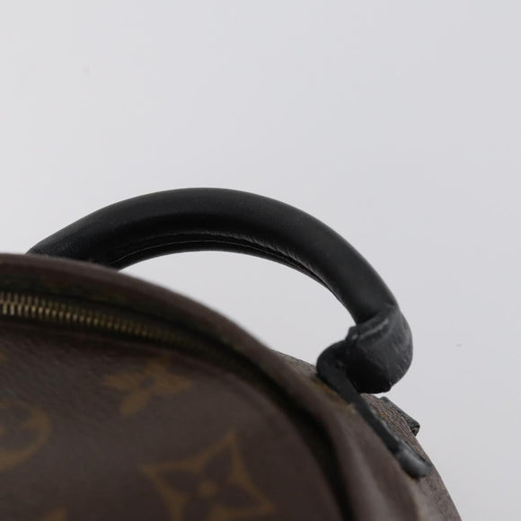 LOUIS VUITTON Monogram Palm Springs MINI Backpack M44873 LV Auth ar13828