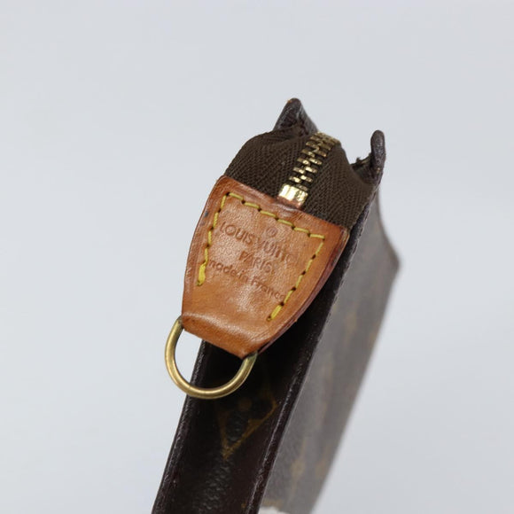 LOUIS VUITTON Monogram Bucket PM Accessory Pouch LV Auth ar13830