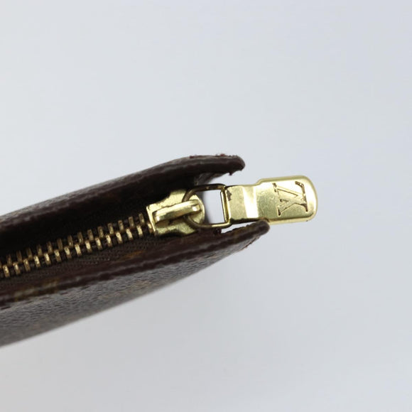 LOUIS VUITTON Monogram Bucket PM Accessory Pouch LV Auth ar13830