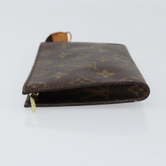 LOUIS VUITTON Monogram Bucket PM Accessory Pouch LV Auth ar13830