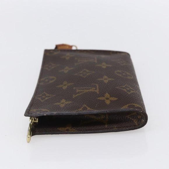 LOUIS VUITTON Monogram Bucket PM Accessory Pouch LV Auth ar13831