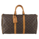 LOUIS VUITTON Monogram Keepall 45 Boston Bag M41428 LV Auth ar13832-13
